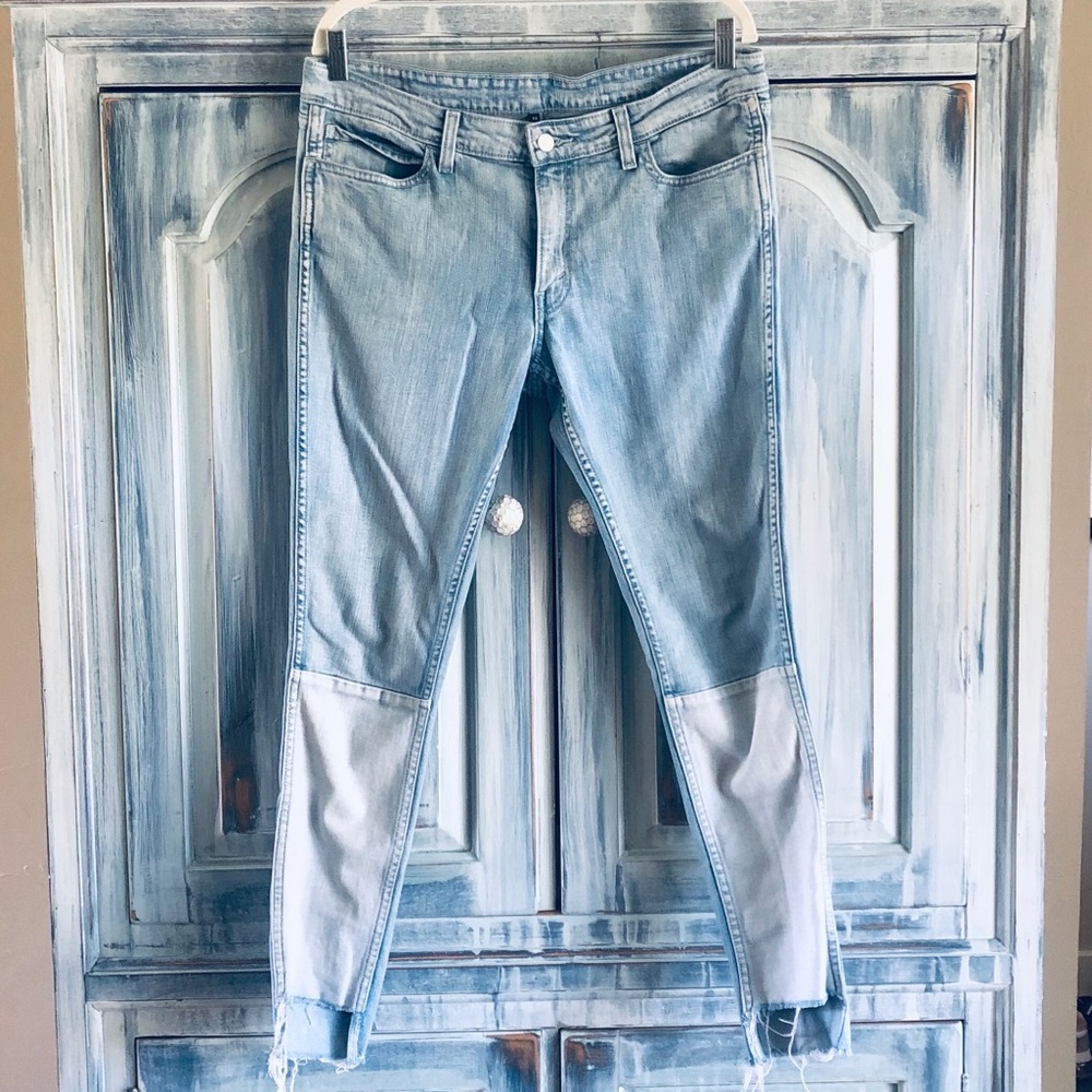 Levi’s Line 8 Beat Up Skinnies